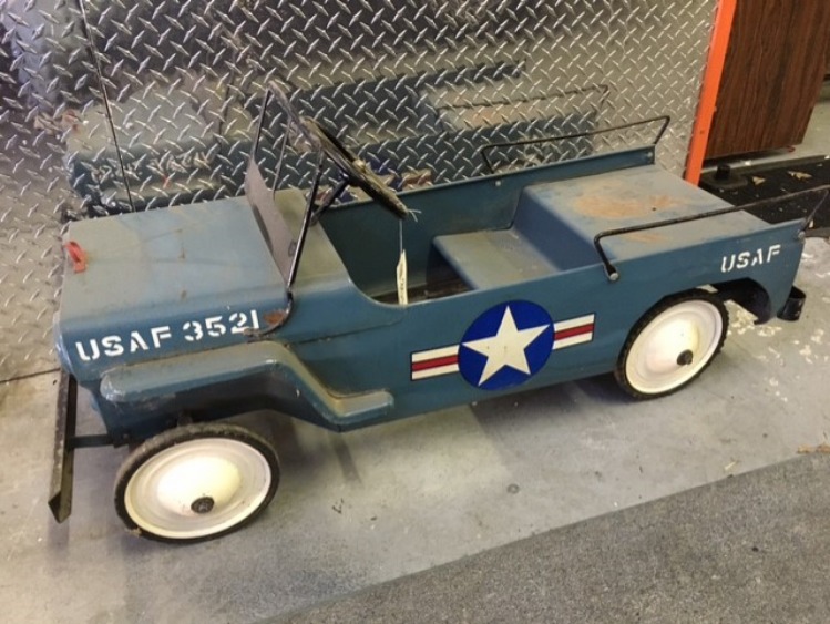 usaf pedal car